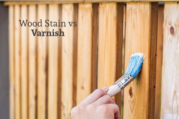 What's the Difference Between Wood Stain and Varnish?, Rustic Fence